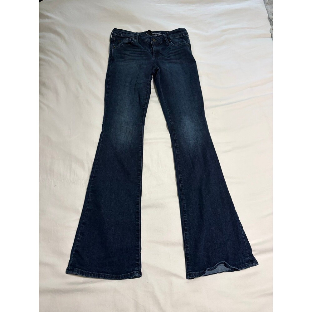 Gap Baby Boot Jeans Women's Size 4 / 27R Dark Wash Stretch Mini Flare Bootcut